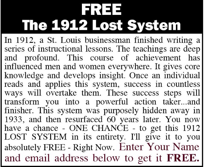 1912 Lost System